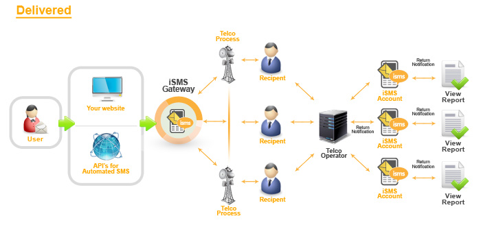 iSMS Delivery Report Status