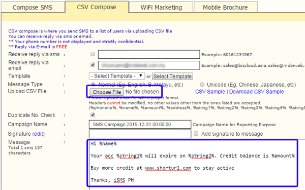 How to Send SMS Merge with Bulk SMS Philippines